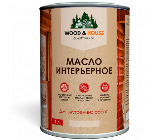Заказать МАСЛО ИНТЕРЬЕРНОЕ WOOD & HOUSE в Черкесске, Карачаево-Черкесская Республика